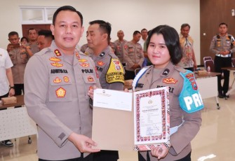 Bripda Mirabell Polwan Polres Gresik 