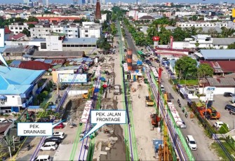 Pembangunan underpass Gatot Subroto Kota Medan