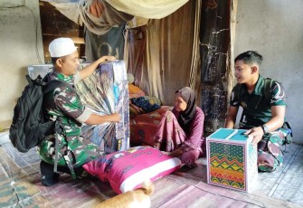 Jum'at berkah Kodim 1001/HSU-BLG 