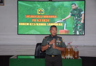Danrem 023/KS Kolonel Inf Lukman Hakim 
