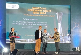 Penghargaan KPI Dumai dalam ajang ISRA 2024
