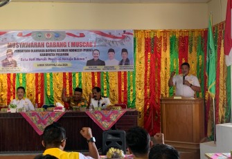 Hendra Gunawan Resmi Jabat Ketua Umum PODSI Kabupaten Pasaman 