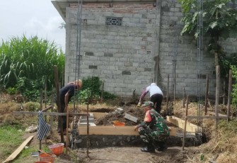 Pendampingan pembangunan rumah pompanisasi 