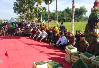Dandim 0805/Ngawi Hadiri Festival Dewi Sri dan Panen Raya Padi Serentak se-Kabupaten Ngawi 