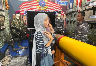 Antusiasme Masyarakat Datangi Stand Lanal Cilacap di Pekan Promosi Cilacap Expo 2024 