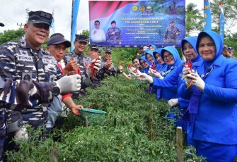 Koarmada III Wujudkan Ketahanan Pangan