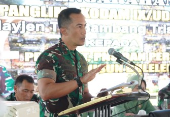 Kunker Pangdam IX/Udayana di Kodim 1609/Buleleng 