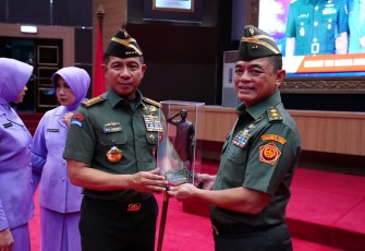 Panglima TNI Pimpin Sertijab Asintel Panglima TNI 