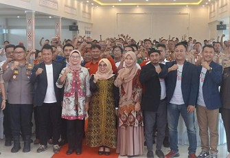 Bawaslu Indramayu Launching Pengawasan Pemilihan Serentak dan Kampung Pengawasan Partisipatif 2024 