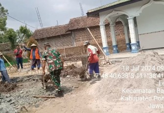 Bantu bangun TPA di wilayah desa binaan 