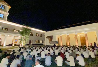 Zikir dan doa bersama prajurit Yonarmed 12 Kostrad