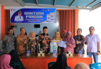 Bupati Pasaman Launching Penyerahan Cadangan Bantuan Pangan 