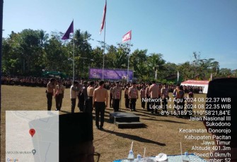 Kegiatan Pramuka Wilayah Desa Binaan 