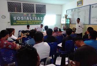 Kegiatan Non Fisik Sosialisasi Perikanan di Lokasi TMMD