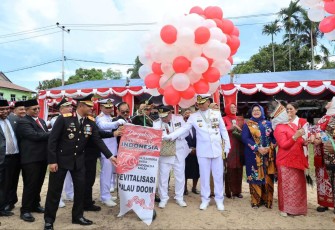 Perayaan HUT Kemerdekaan RI ke-79 di Pulau Doom, Sorong