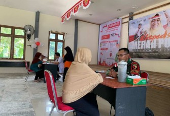 Layanan pengobatan gratis satgas Yonzipur 5/ABW