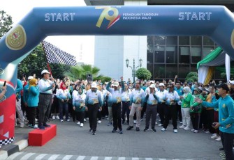 Jalan sehat HUT Mahkamah Agung Ke-79 