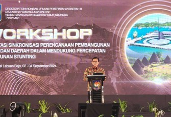 Dirjen Bangda Kemendagri Restuardy Daud 