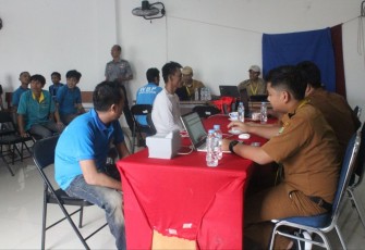 Perekaman E-KTP Warga Binaan Lapas Cilegon 