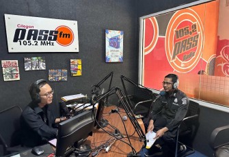 Talkshow bidhumas Polda Banten 