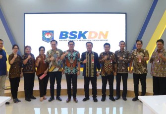 Audensi pemkab Minahasa Utara di Jakarta 