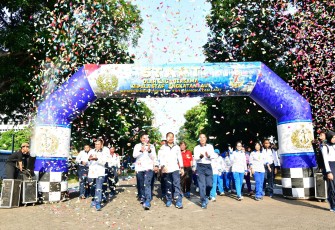 Kasal Ajak Seluruh Personel Olahraga Bersama di Cilacap 