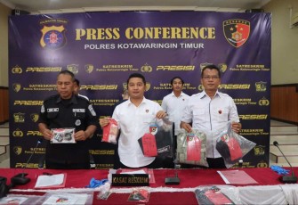 Press release Polres Kotim