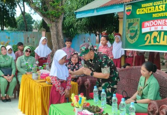 Kodim 0203/Langkat Gelar Aksi Sosial di Sejumlah Sekolah.