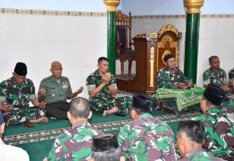 Doa bersama prajurit Kodim 0802/Ponorogo 