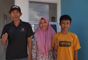 4 KK Telah Menempati Rumah Baru Tanjung Banun 