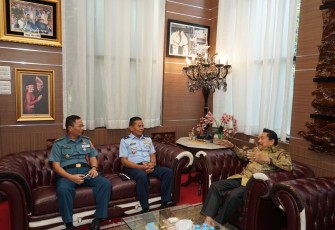 Perwakilan Pati Mabes TNI Silaturahmi ke Jendral TNI (Purn) A.M Hendropriyono Dalam Rangka HUT TNI Ke-79