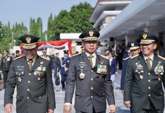 Panglima TNI Pimpin Ziarah Nasional Peringatan HUT TNI Ke-79 di TMPNU Kalibata 