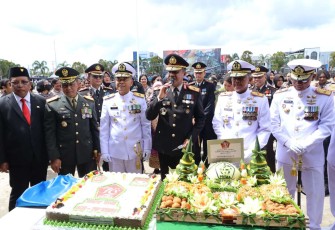 Peringatan HUT TNI Ke-79 di Sorong