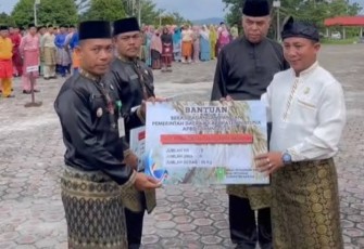 Ketua DPRD Natuna Didampingi Waka I Hadiri HUT Provinsi Kepri ke-22