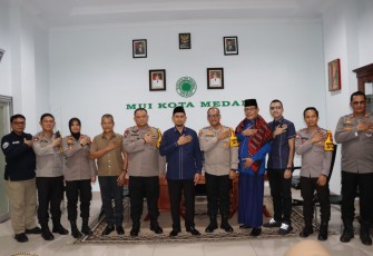 Giat Sambang Kapolrestabes Medan di Kantor Al Jam'iyatul Washliyah Medan