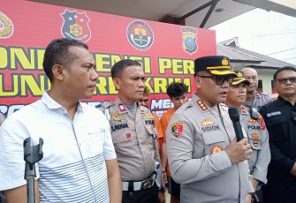 Polsek Medan Tembung Tangkap Suami Aniaya Istri Hingga Tewas 