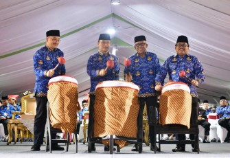 Ketum Korpri Prof Dr Zudan Arif Fakrulloh menutup MTQ Korpri VII di Palangkaraya 