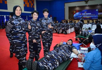 Donor darah HUT Kowal Ke-62 di Jakarta 