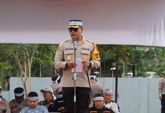 Kapolrestabes Pimpin Apel Pilkada Damai