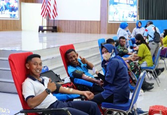 Donor darah prajurit Koarmada III Sorong