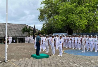 Upacara pelantikan Taruna-Taruni SMK Negeri 4 Cilegon 