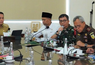 Pangdam I/BB Hadiri Rakor Pilkada Serentak.