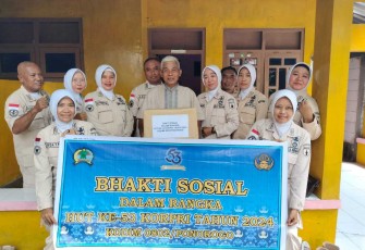 Baksos dan Anjangsana HUT Korpri Kodim Ponorogo 