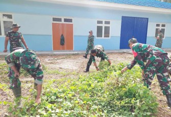 Pembersihan lingkungan SPPG