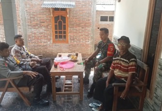 Koordinasi dengan pihak terkait di wilayah desa binaan 