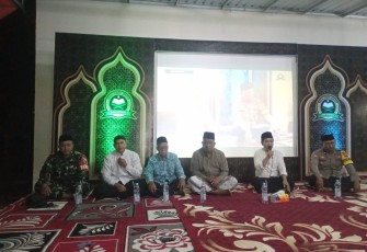 Kegiatan pengajian di wilayah desa binaan 