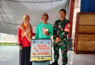 Pendampingan BLT DD warga wilayah desa binaan