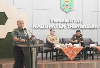 Dandim 0806/Trenggalek Letkol Czi Yudo Aji Susanto