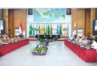 Rakor percepatan penyusunan RTRW dan RDTR di Jakarta 