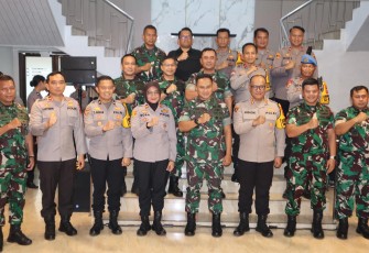 Kapolrestabes Terima Kunjungan Pangdam I/BB